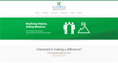 Desktop Screenshot of kairos-foundation.org